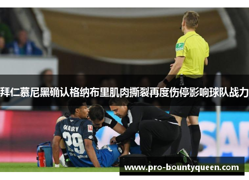 拜仁慕尼黑确认格纳布里肌肉撕裂再度伤停影响球队战力 拜仁慕尼黑确认格纳布里肌肉撕裂再度伤停影响球队战力